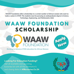 WAAW Foundation Undergraduate Scholarship